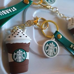 LIMITED EDITION Starbucks Keychains
